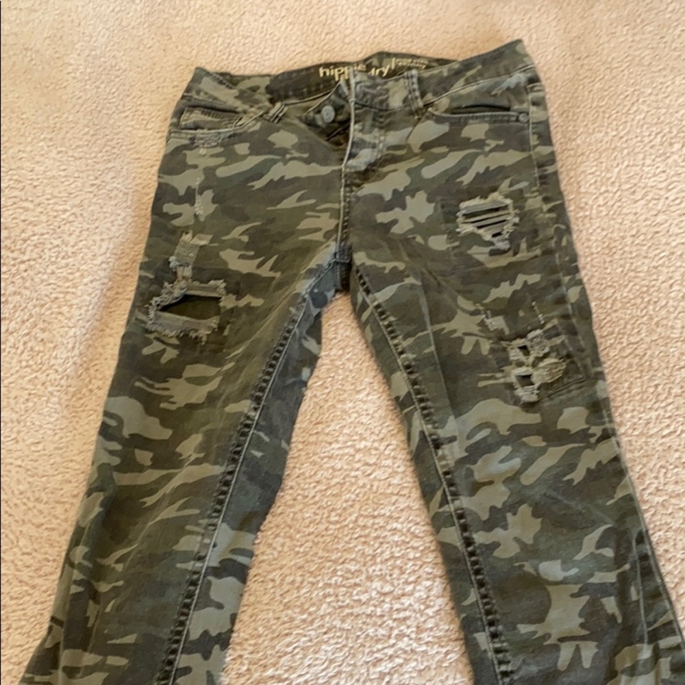 Camo Skinny Jeans